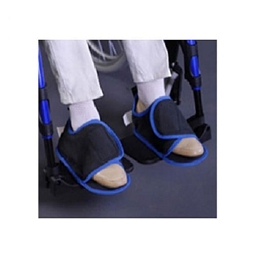 Pantofole antiscivolo per carrozzina disabili